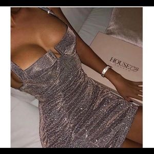 HOUSE OF CB DRESS. Fits a size medium